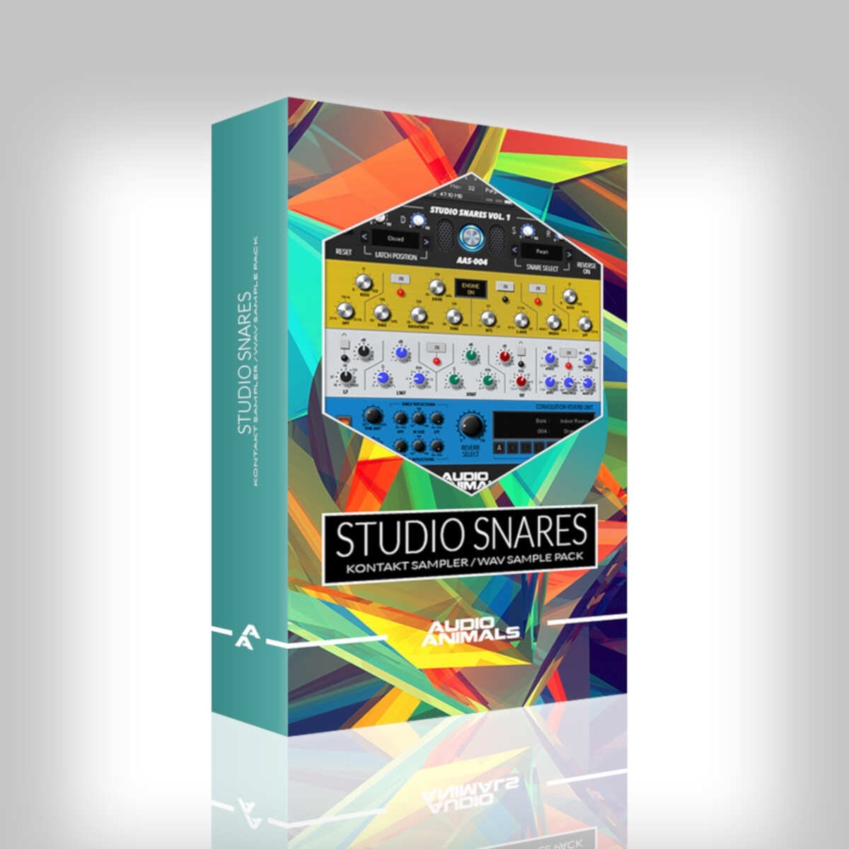 Audio Animals - Studio Snares Sample Packs Software GUI Artwork